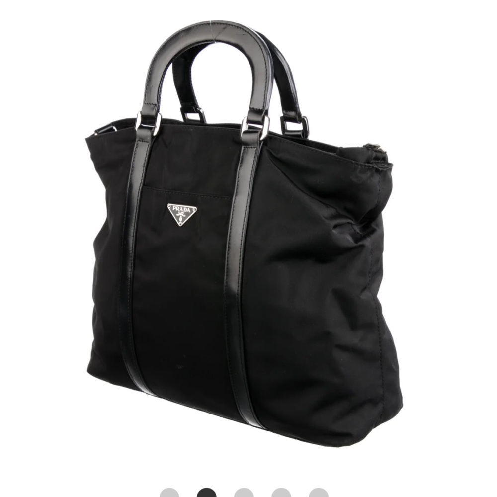 PradaTessuto Spazzolato tote